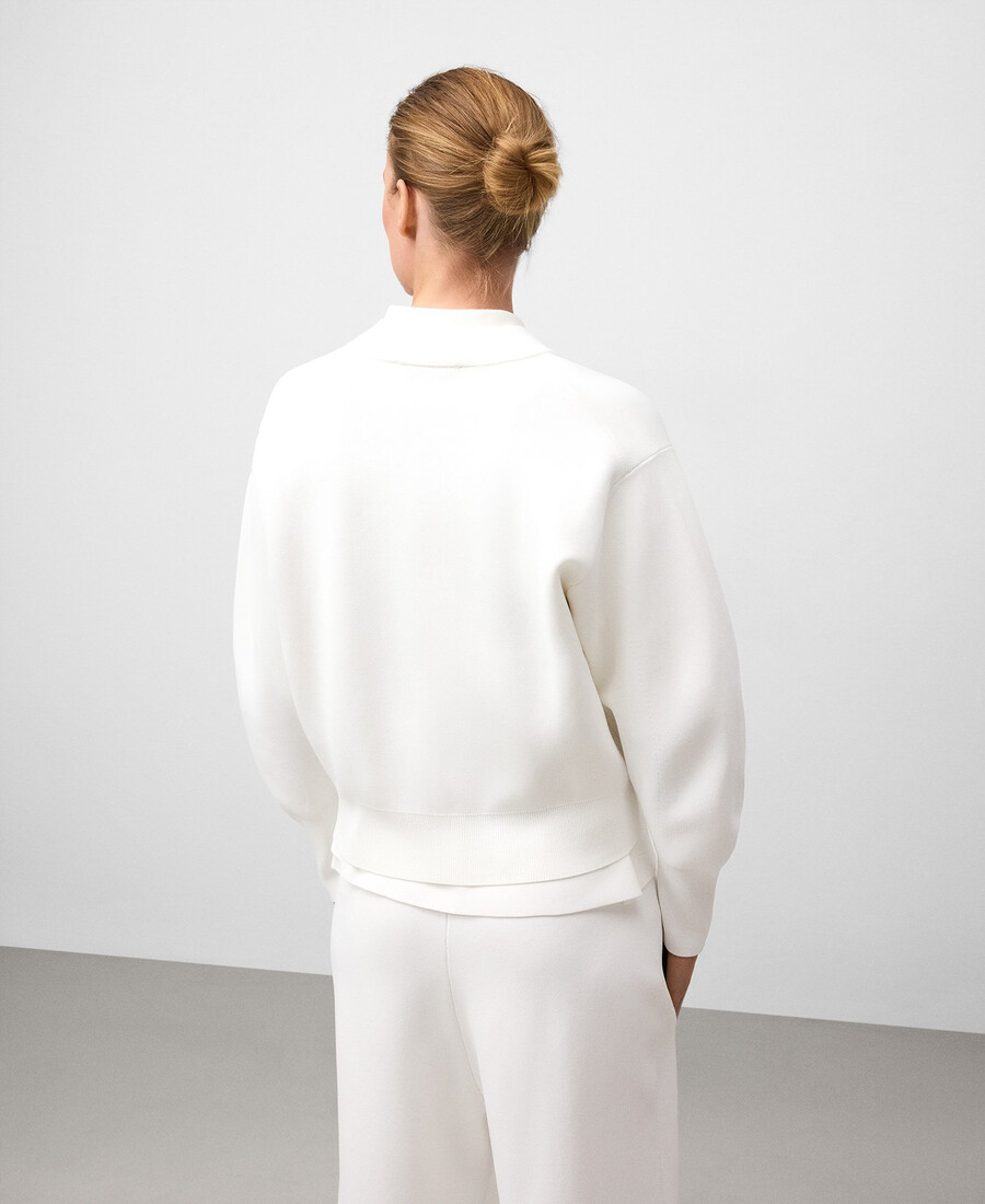 bomber in maglia da donna