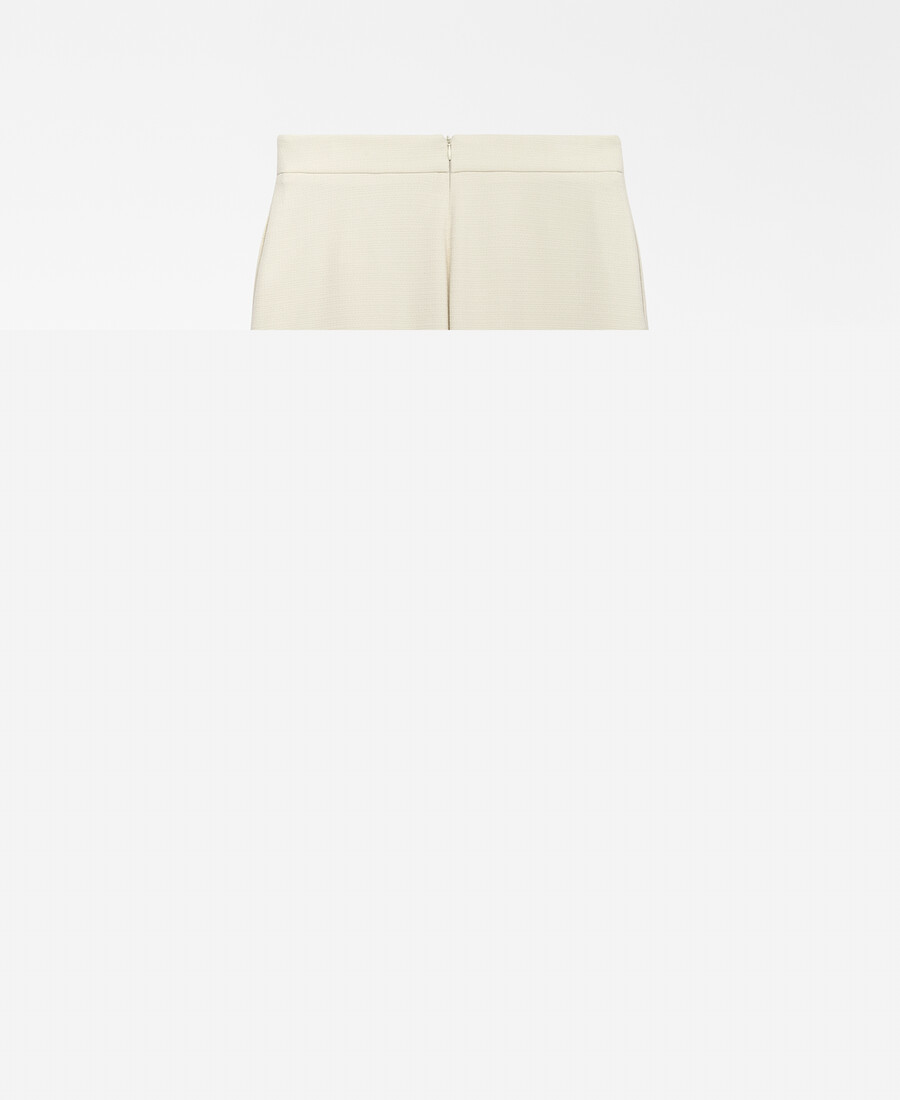 pantaloni culotte testurizzati da donna