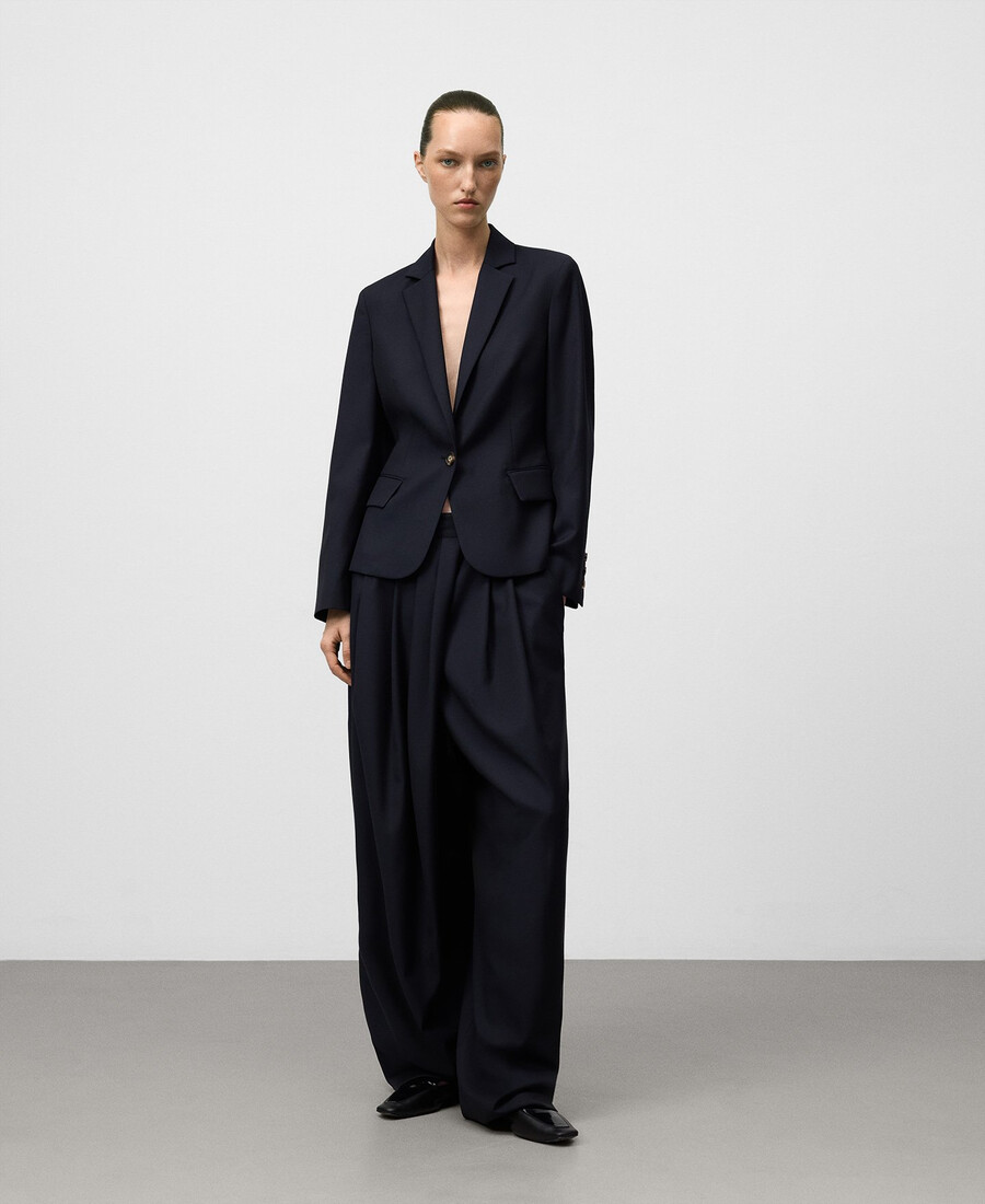 pantaloni avvolgenti sartoriali da donna