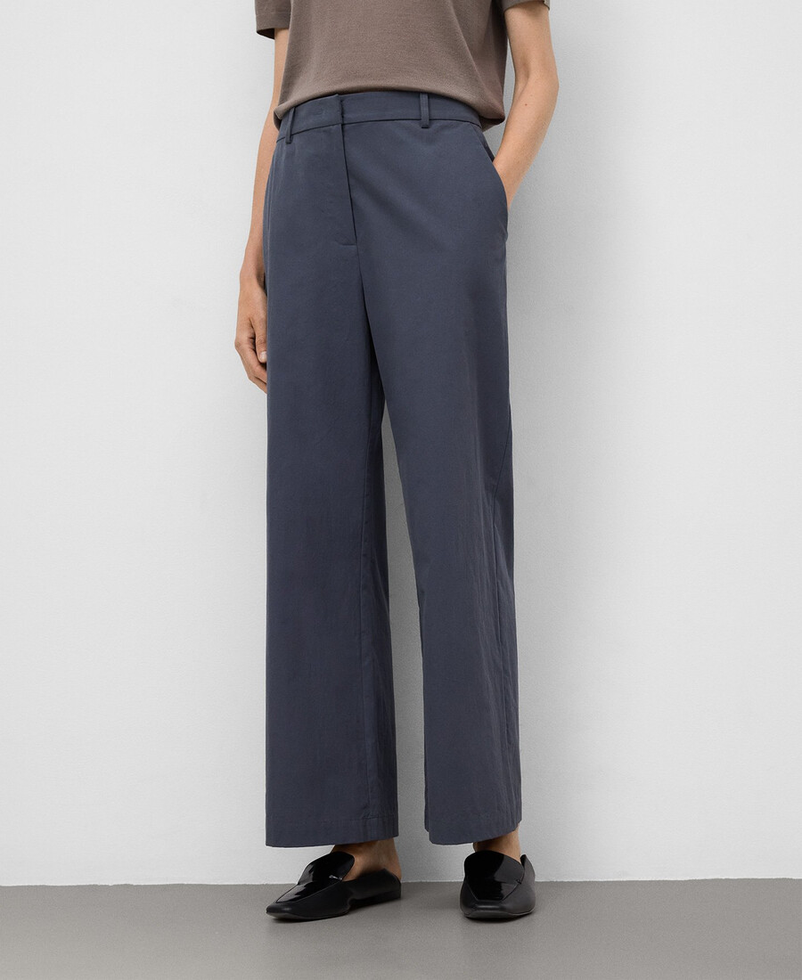 pantaloni dritti alla caviglia da donna