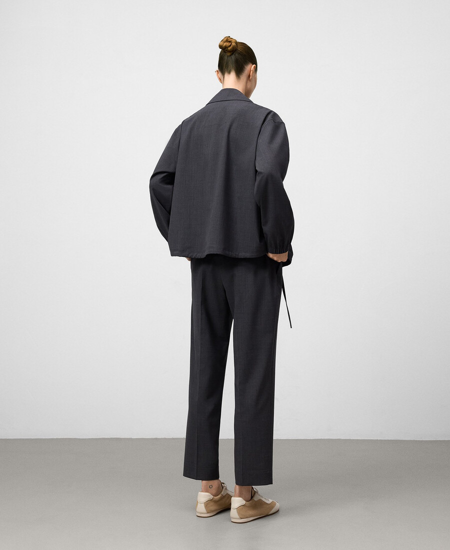 pantaloni dritti alla caviglia da donna