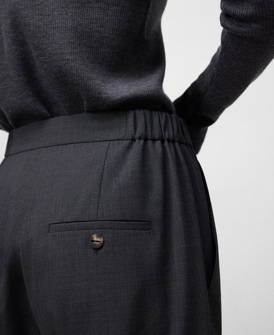 pantaloni dritti alla caviglia da donna