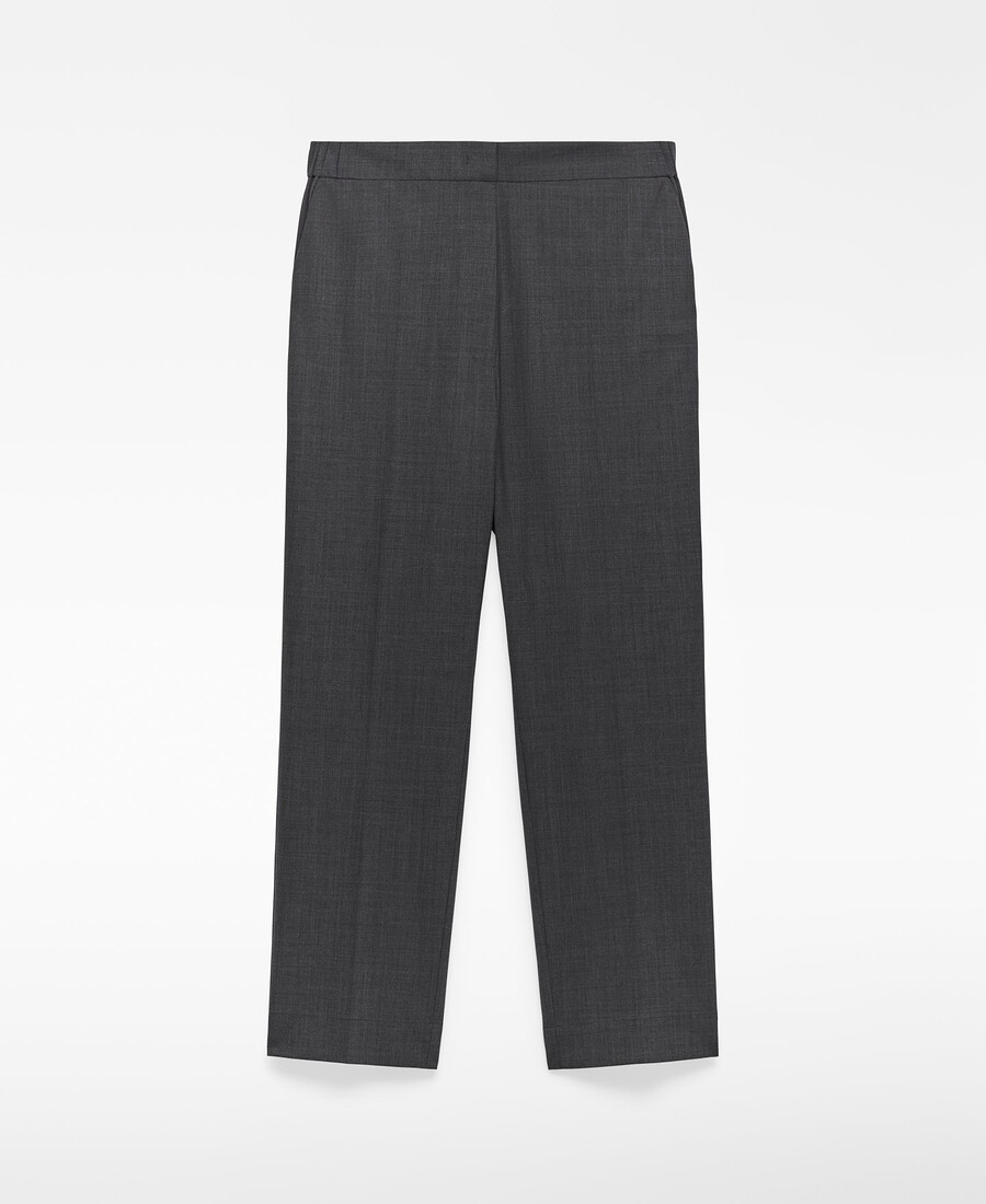 pantaloni dritti alla caviglia da donna