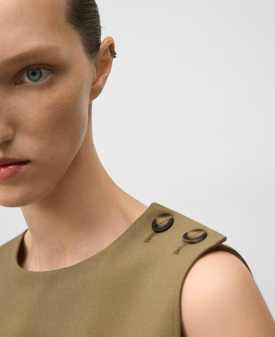 gilet dritto su misura da donna