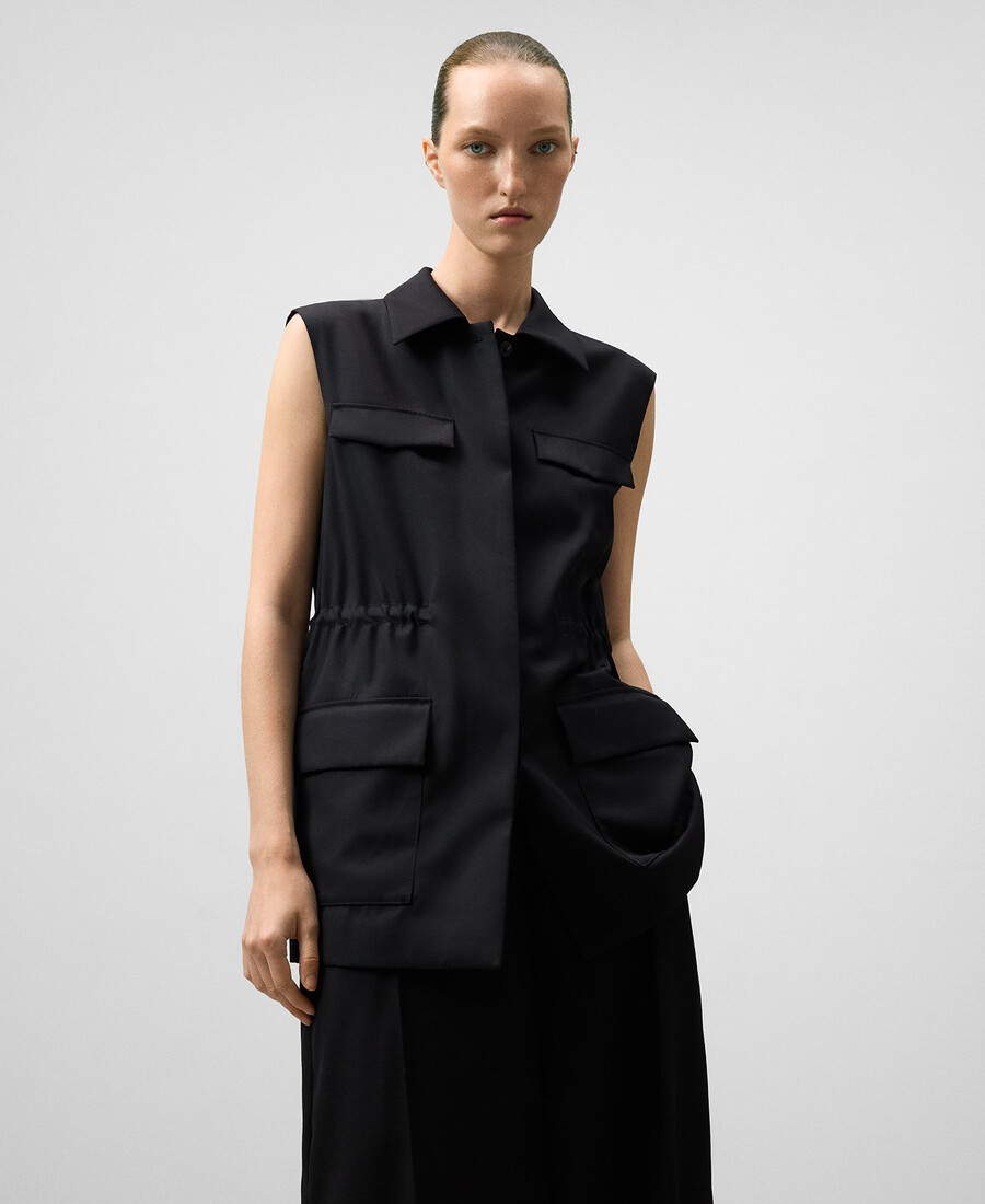 gilet cargo da donna