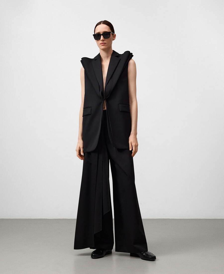 gilet sartoriale convertibile donna
