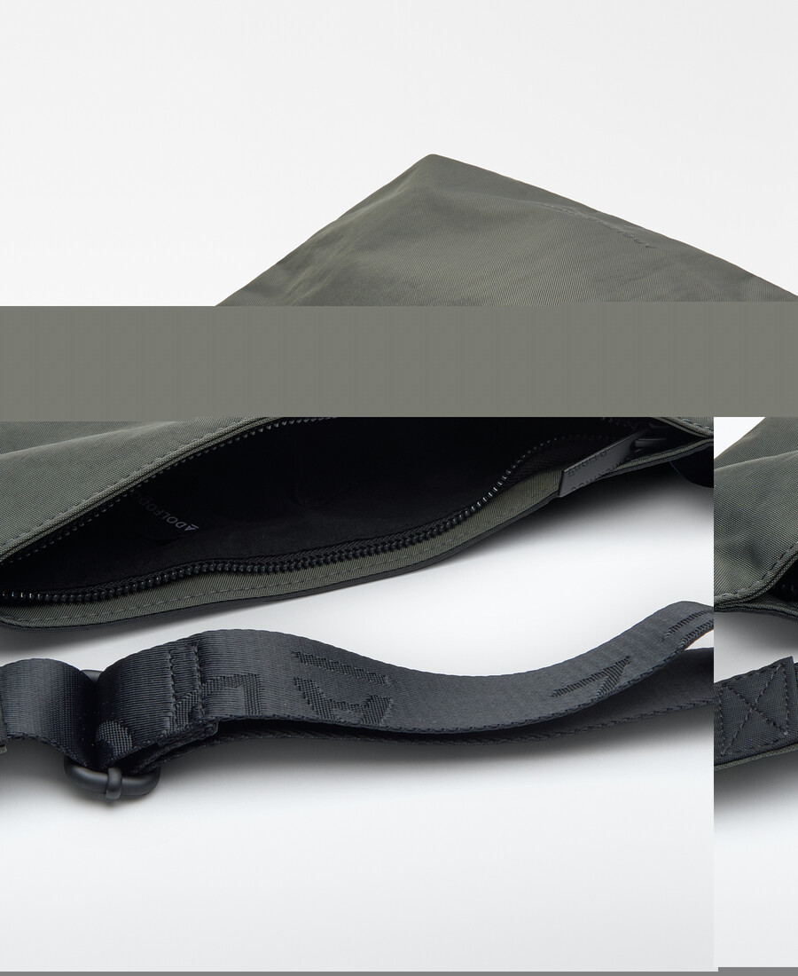 tracolla in nylon da uomo