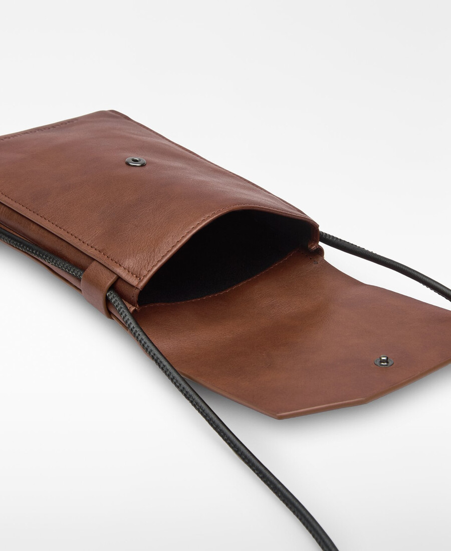 porta cellulare in pelle da uomo