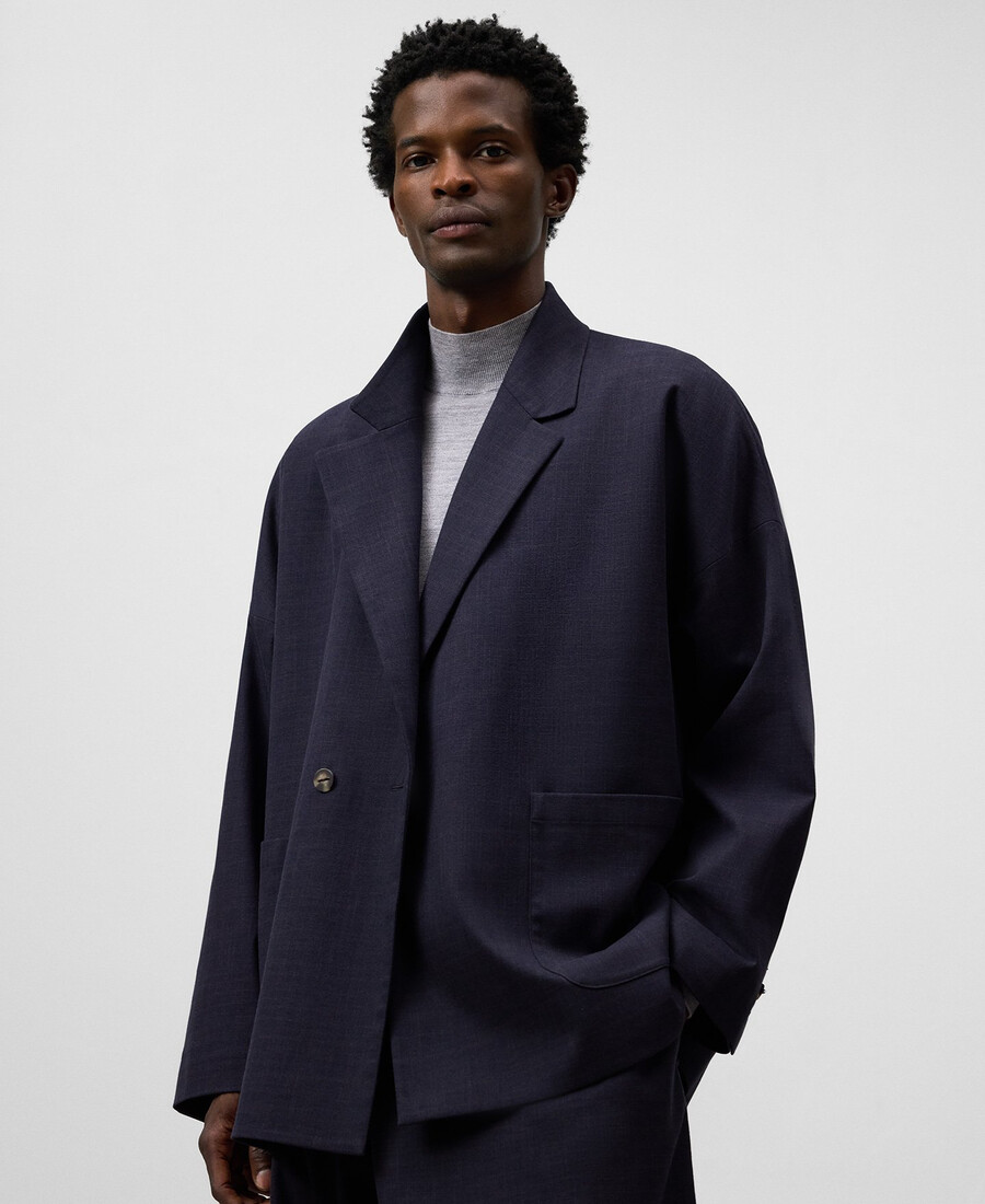 blazer oversize destrutturato da uomo