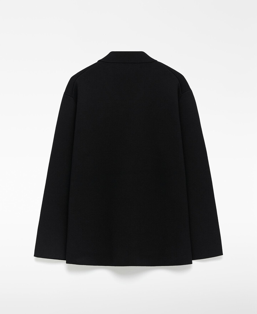 blazer in maglia dalla vestibilità rilassata da uomo