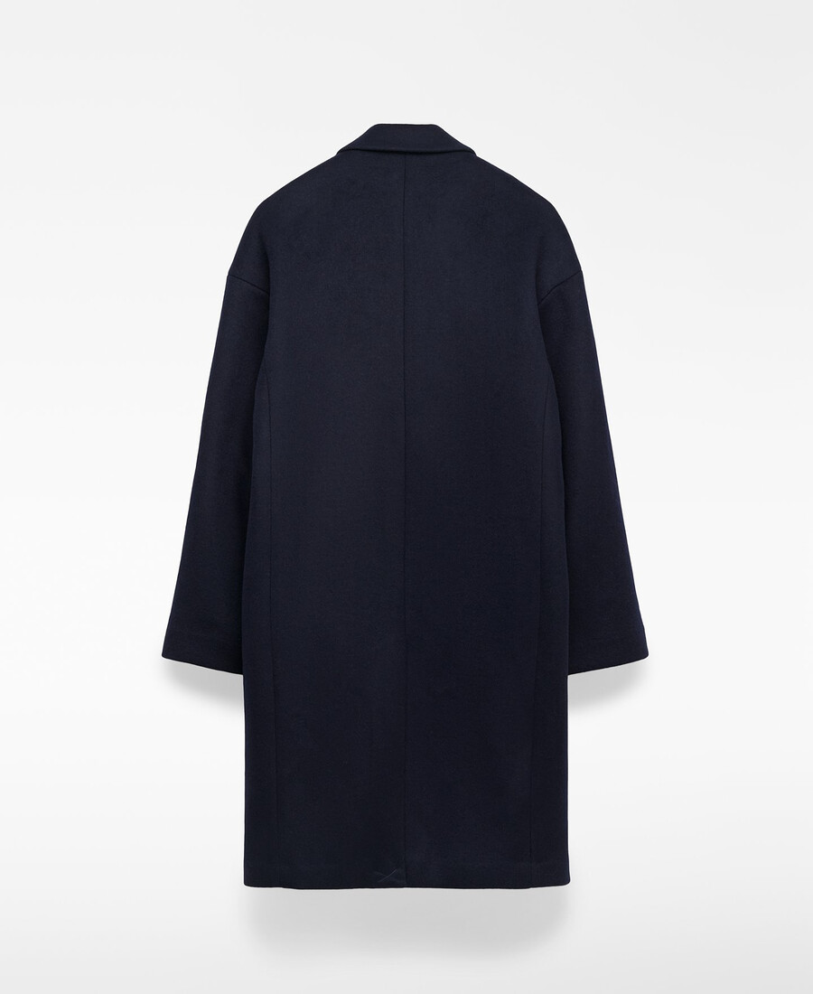 cappotto in misto lana da uomo