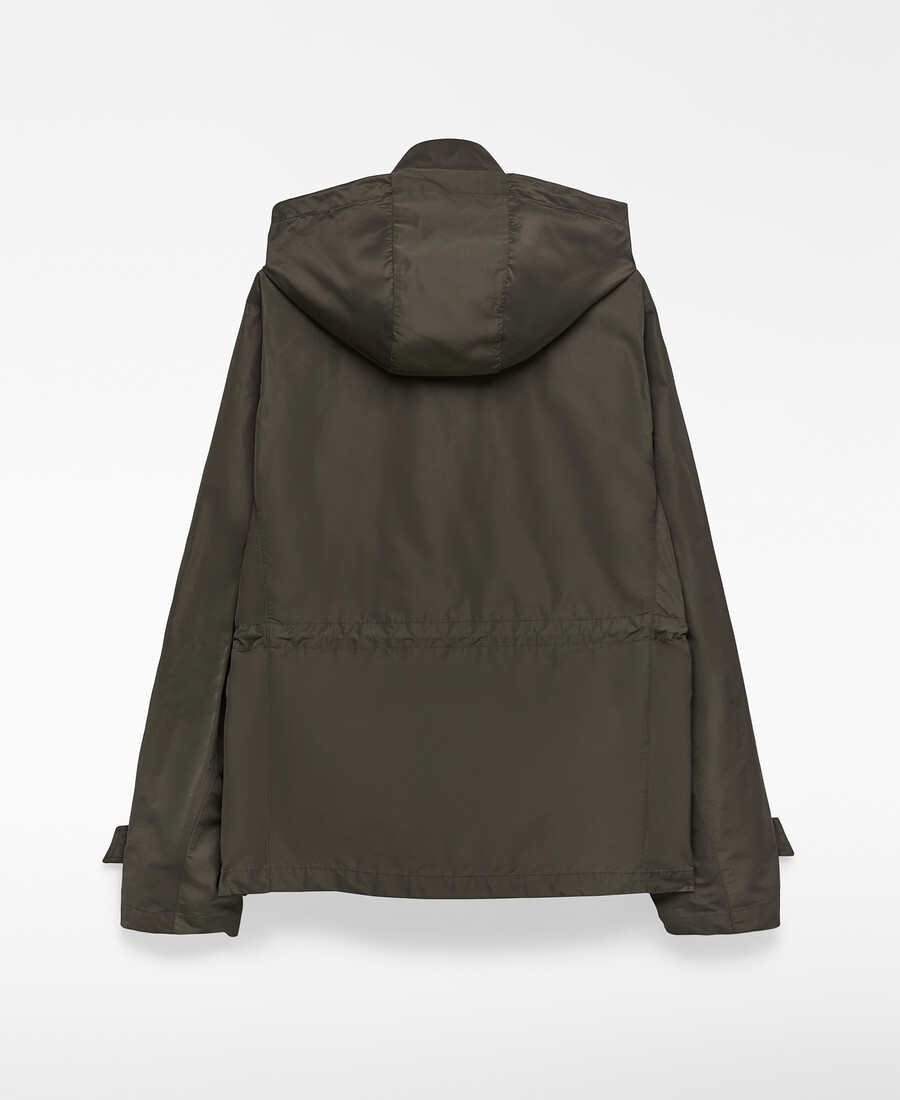 giacca sahariana in nylon da uomo