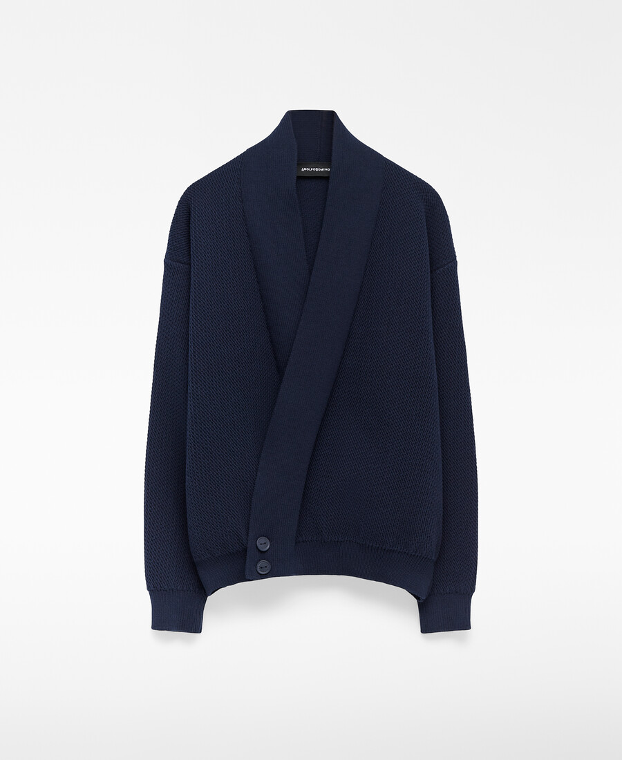 giacca oversize avvolgente da uomo
