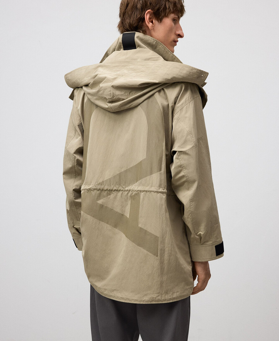 parka tecnico corto uomo