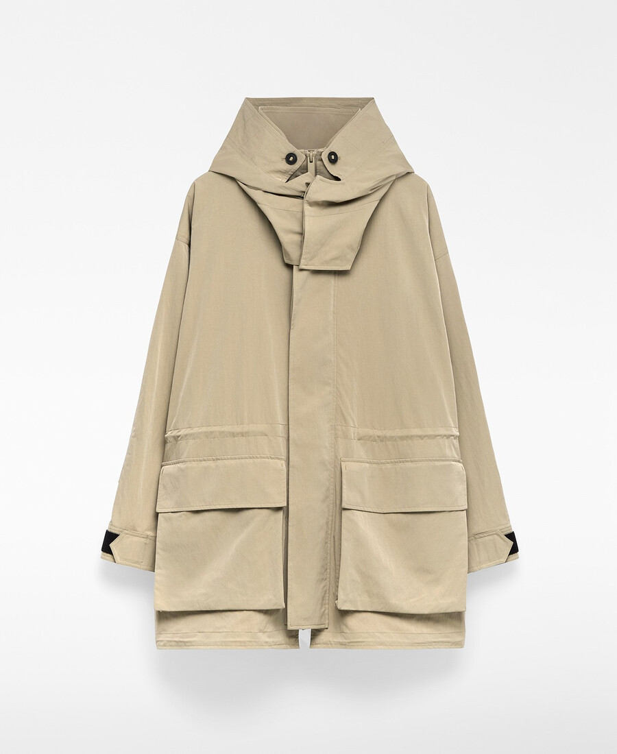 parka tecnico corto uomo