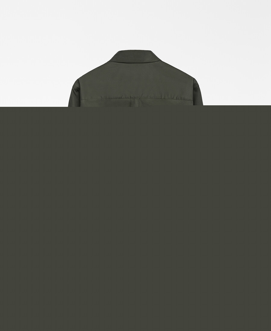 camicia da uomo con colletto alla francese vestibilità regolare