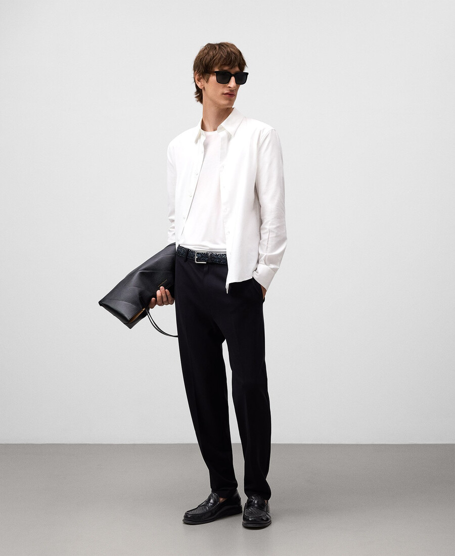 camicia uomo pinpoint oxford vestibilità regolare