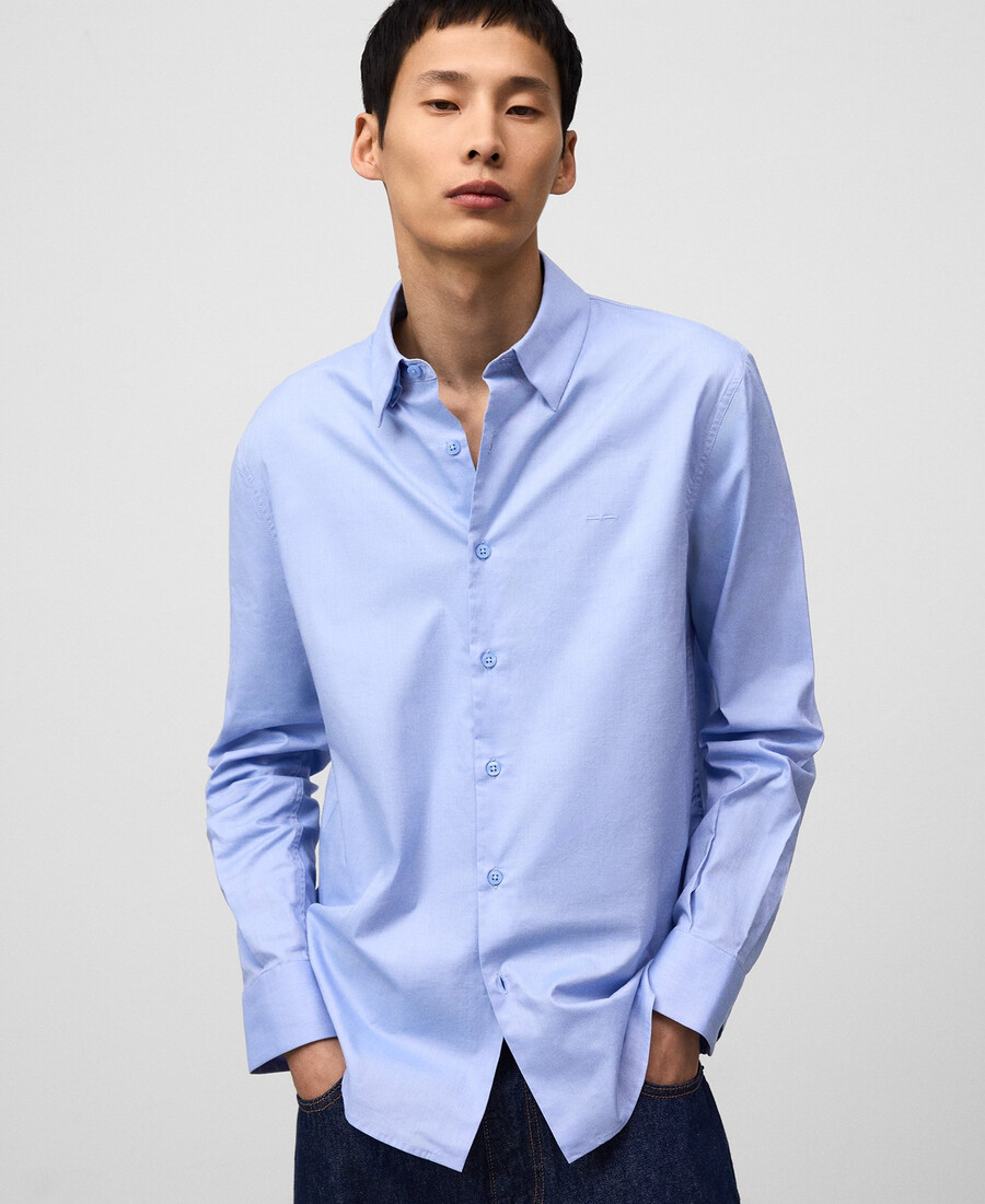camicia uomo pinpoint oxford vestibilità regolare