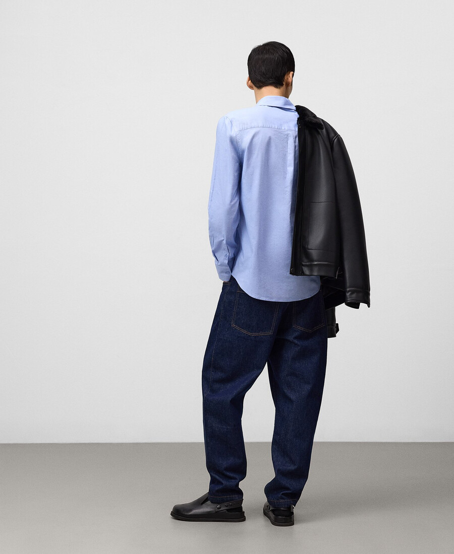 camicia uomo pinpoint oxford vestibilità regolare