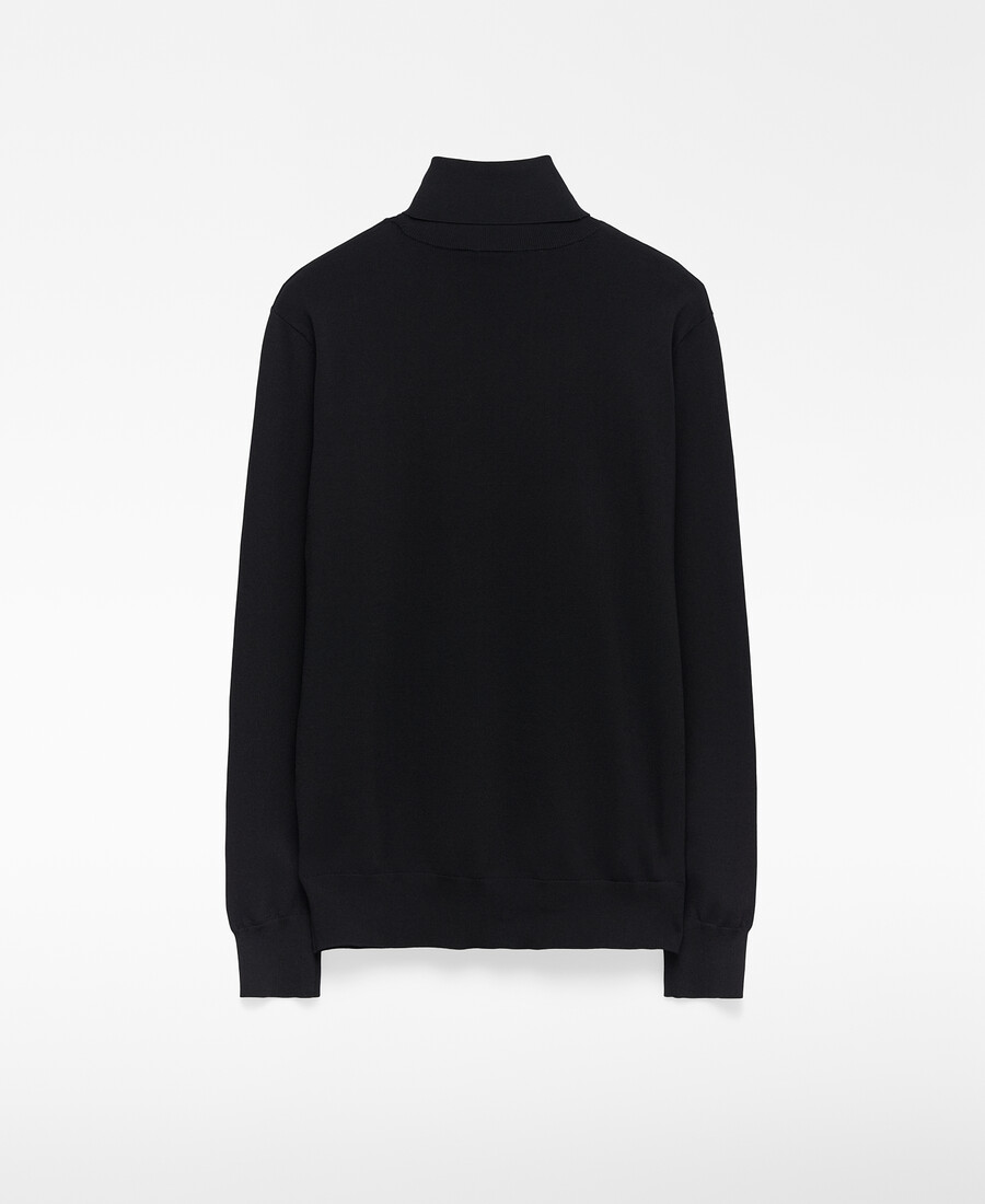 maglione a collo alto slim fit da uomo
