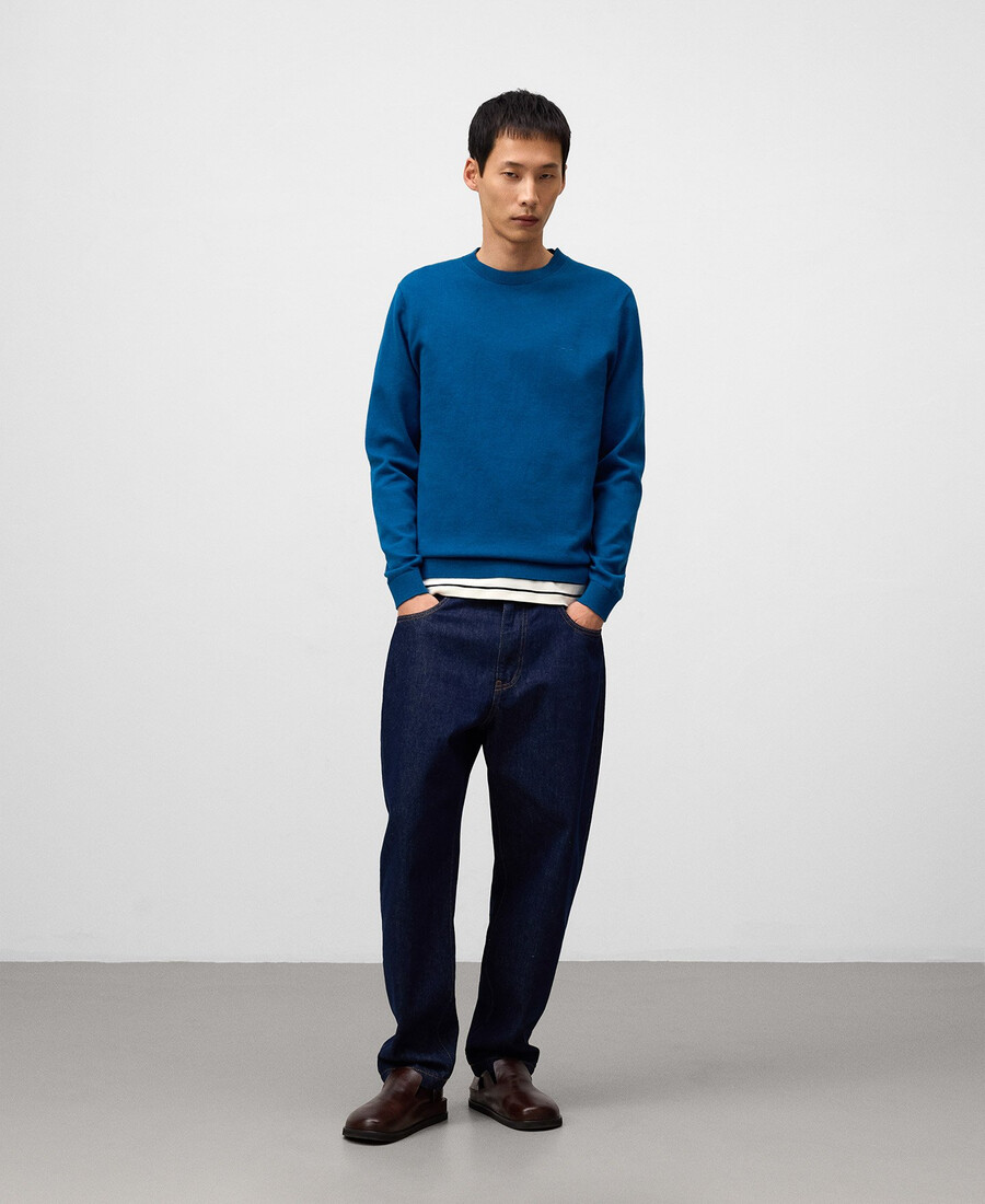 maglione girocollo vestibilità regolare da uomo