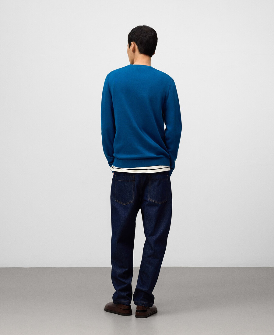 maglione girocollo vestibilità regolare da uomo
