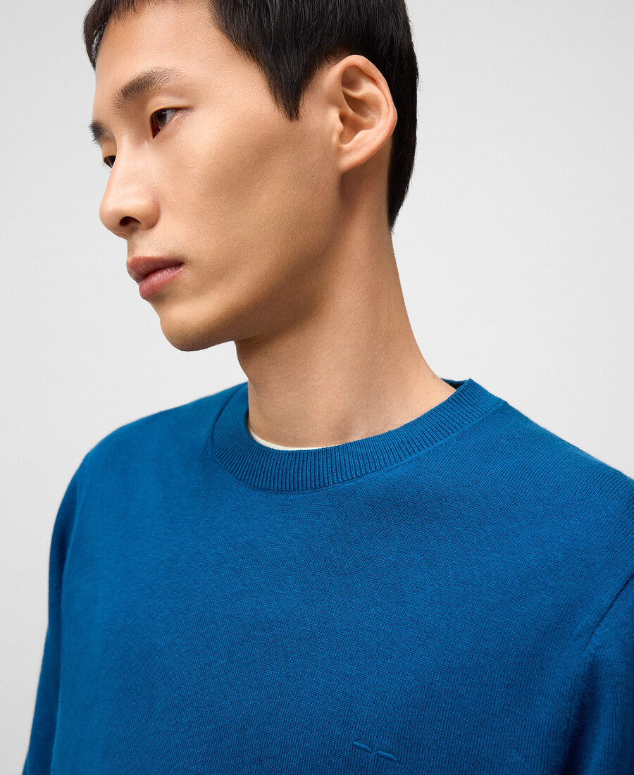 maglione girocollo vestibilità regolare da uomo
