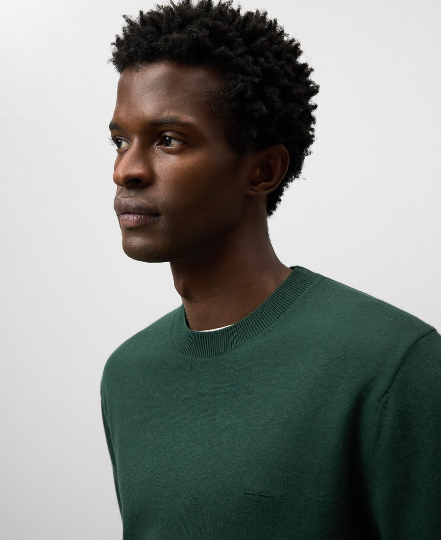 maglione girocollo vestibilità regolare da uomo