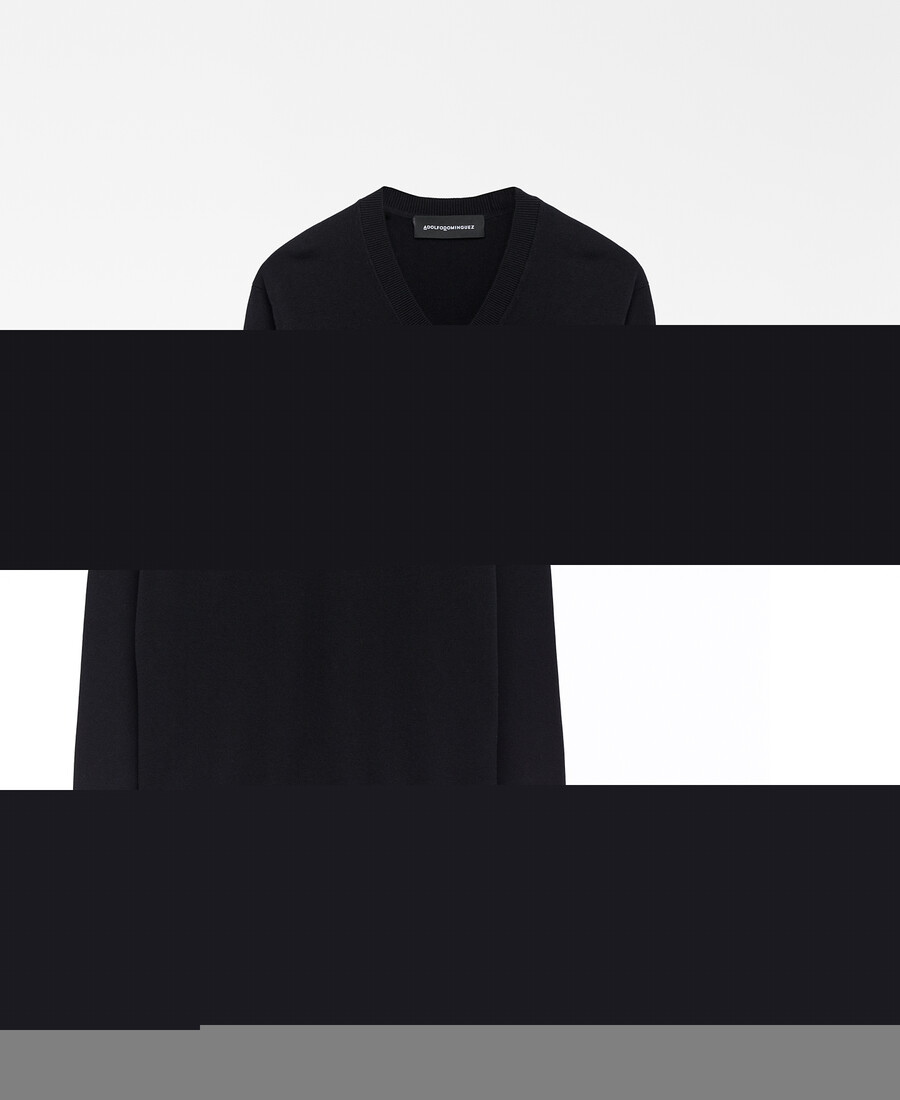 maglione uomo con scollo a v vestibilità regolare