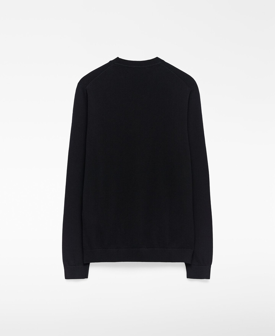 maglione uomo con scollo a v vestibilità regolare