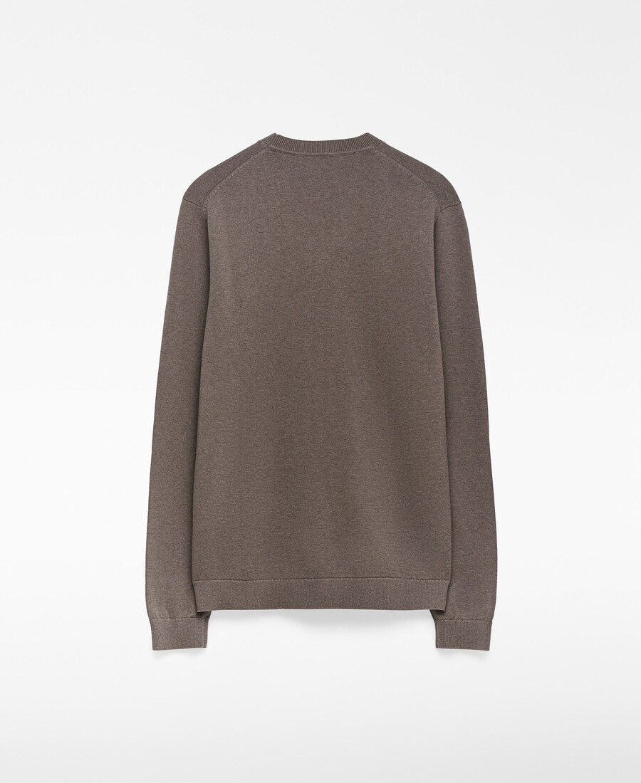 maglione uomo con scollo a v vestibilità regolare