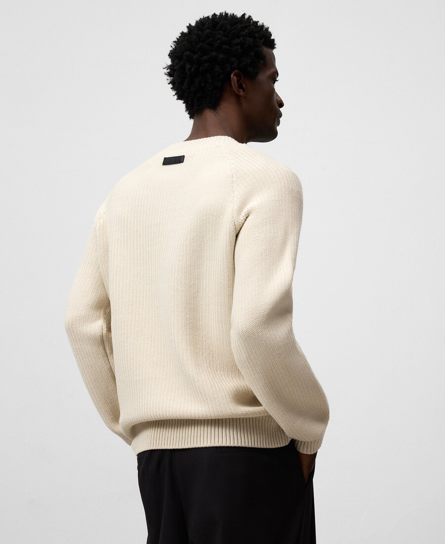 maglione con scollo a v kint da uomo