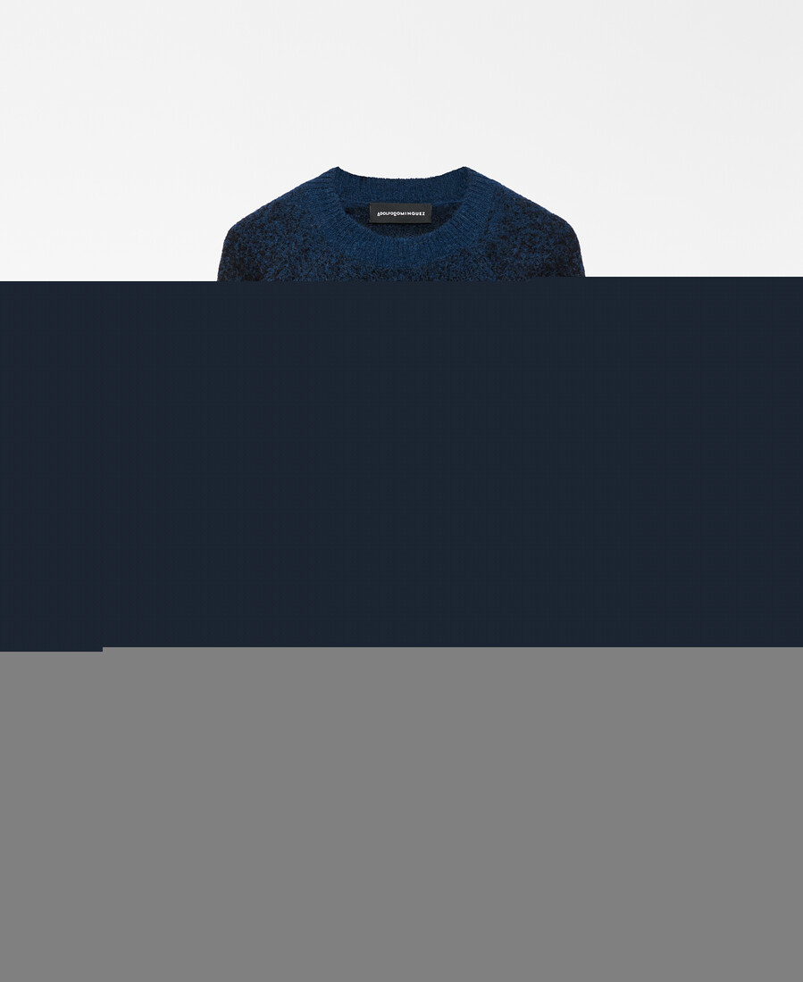 maglione in maglia sfumata da uomo