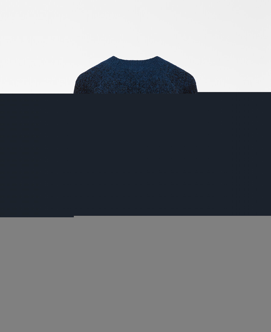 maglione in maglia sfumata da uomo