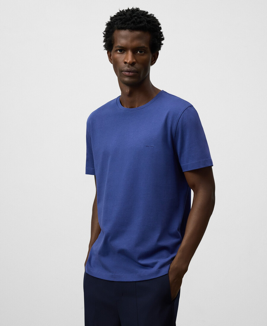 t-shirt uomo regular fit in cotone biologico