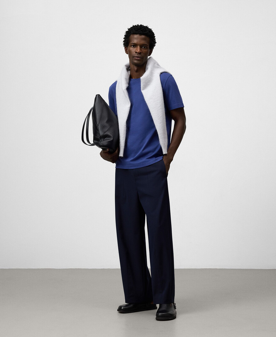 t-shirt uomo regular fit in cotone biologico