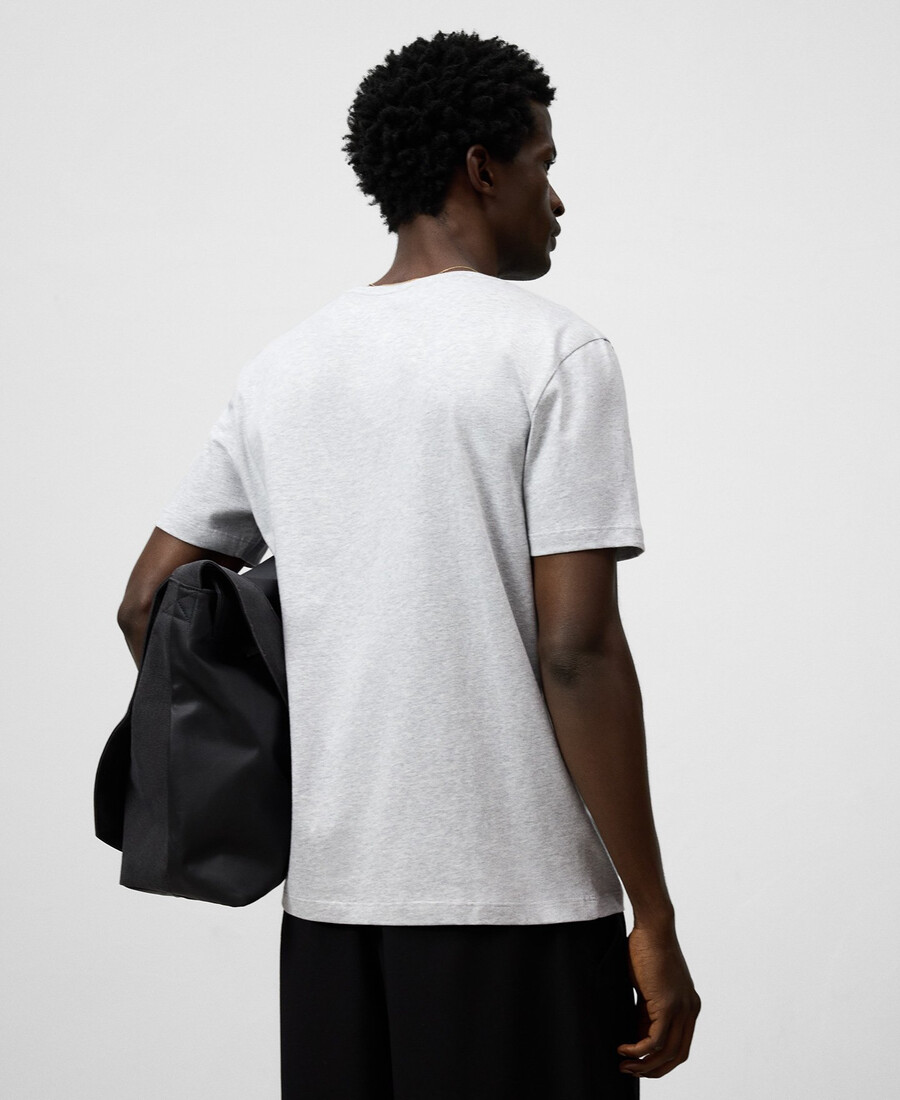 t-shirt uomo regular fit in cotone biologico
