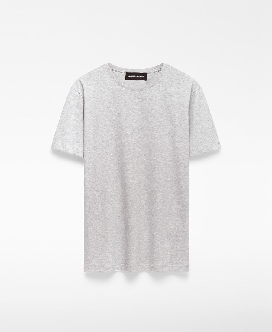 t-shirt uomo regular fit in cotone biologico