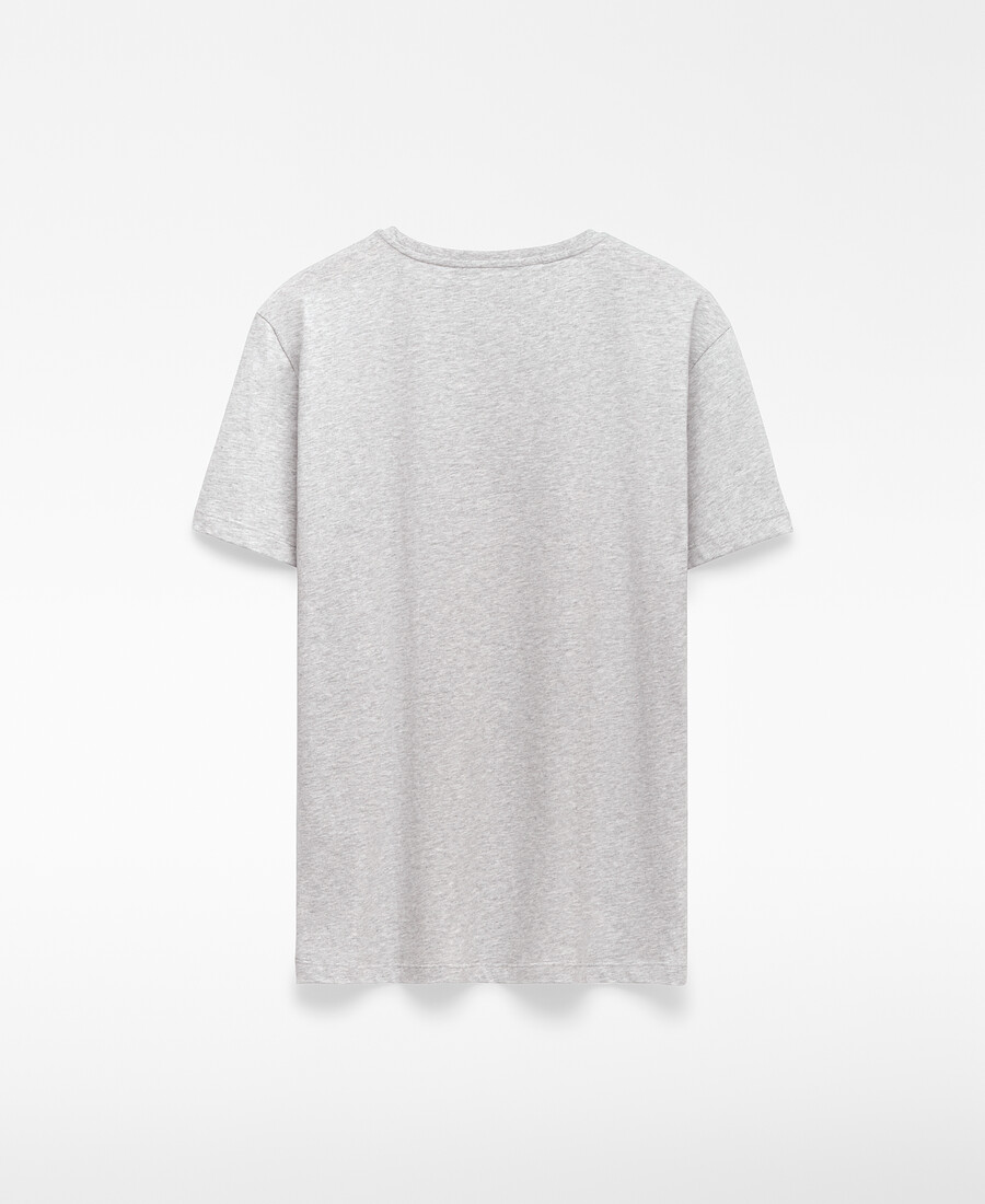 t-shirt uomo regular fit in cotone biologico
