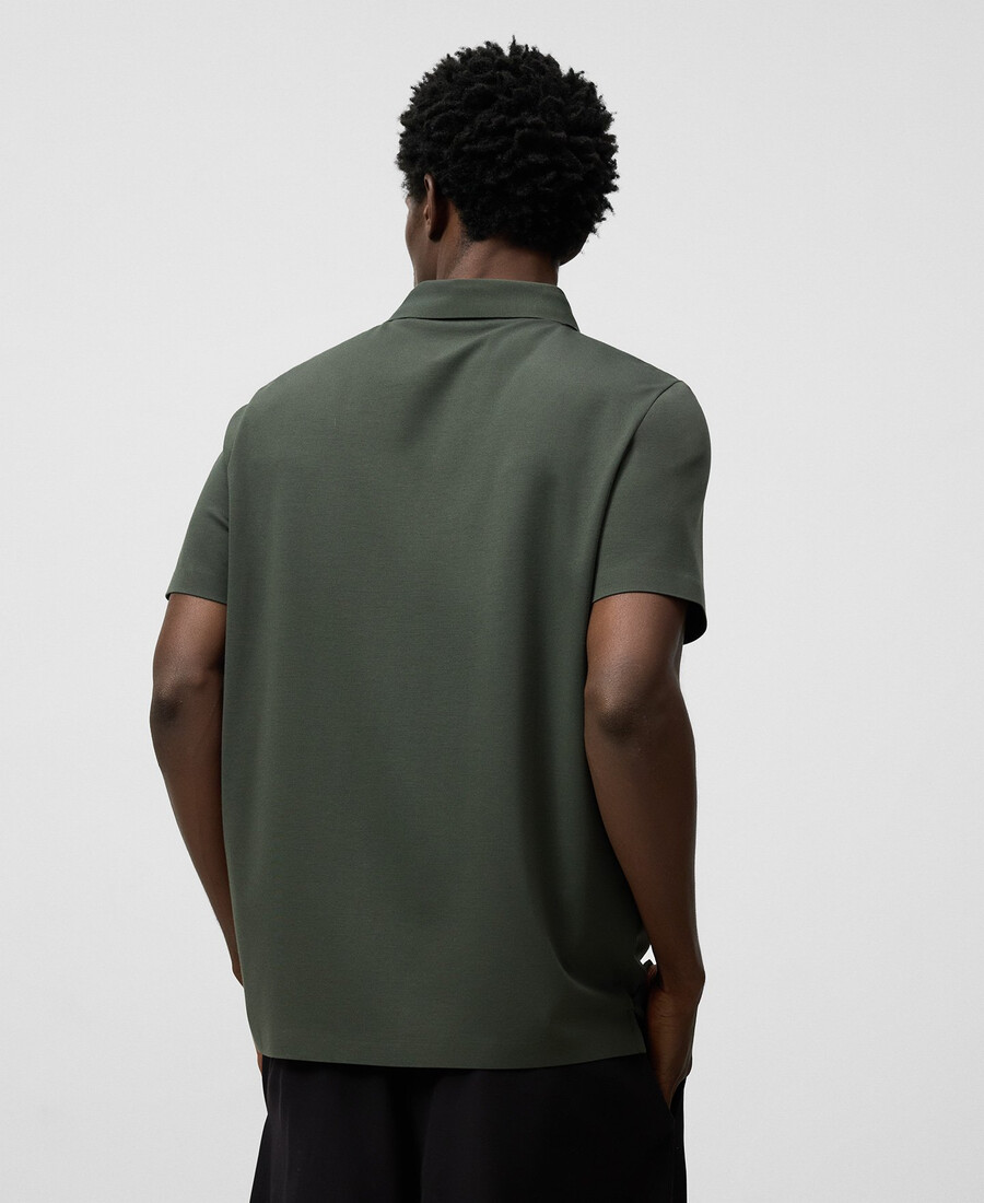 polo da uomo a maniche corte vestibilità regolare
