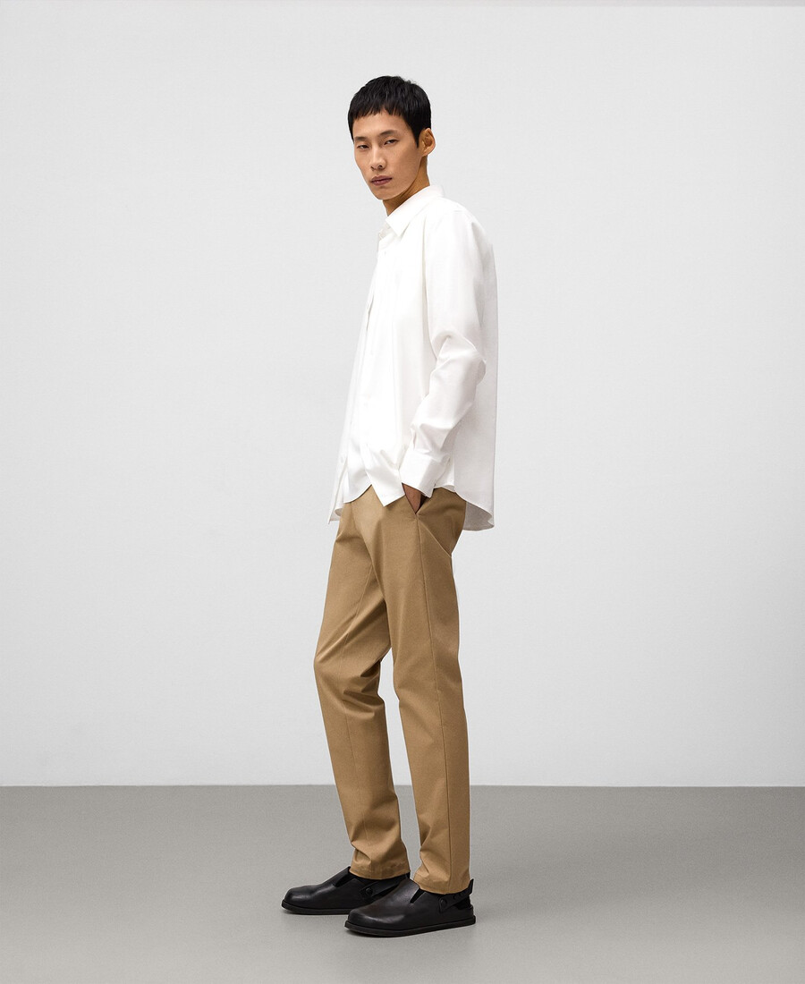 pantaloni chino slim fit da uomo