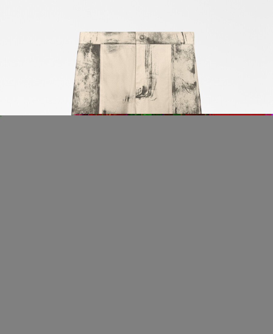 pantaloni uomo effetto invecchiato modello barrel fit