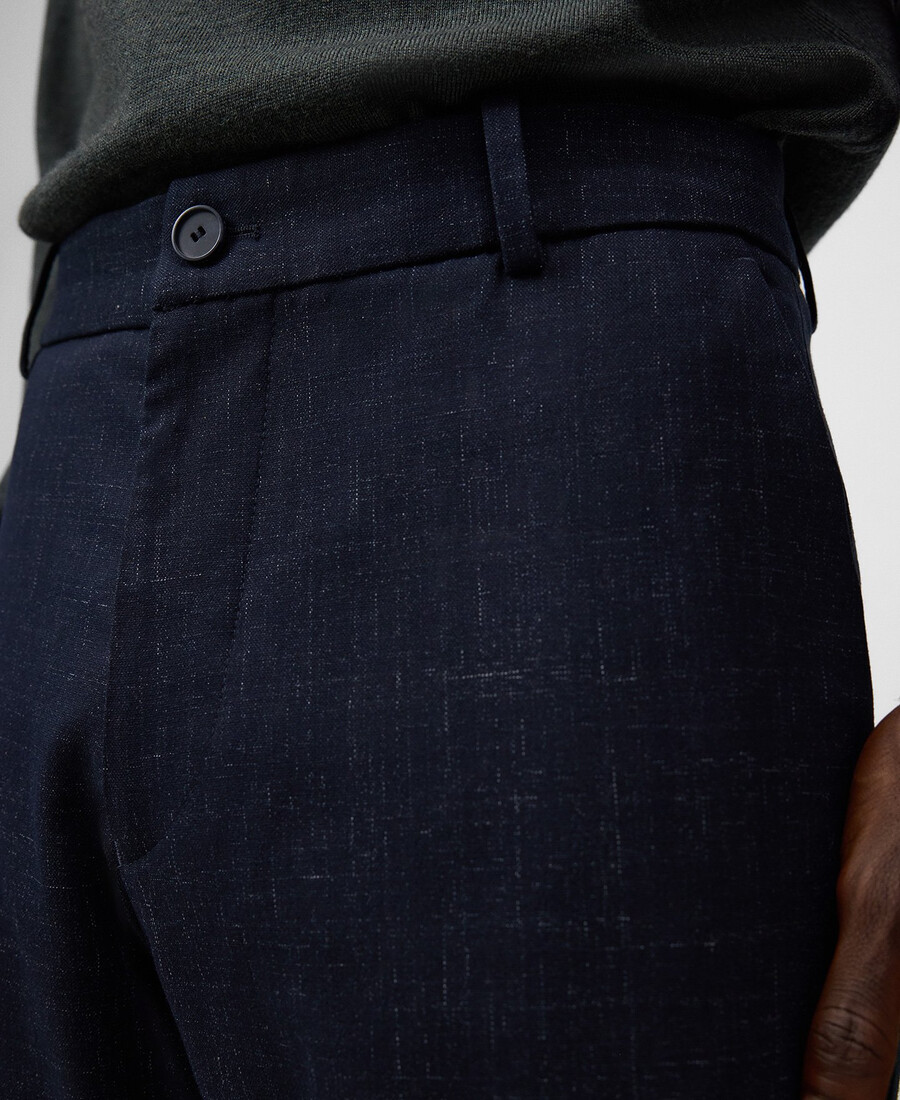 pantaloni sartoriali da uomo vestibilità regolare