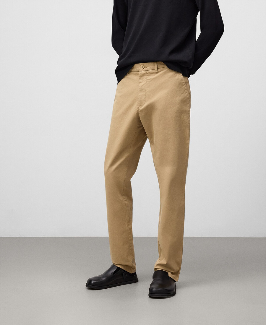 pantaloni chino regular fit da uomo