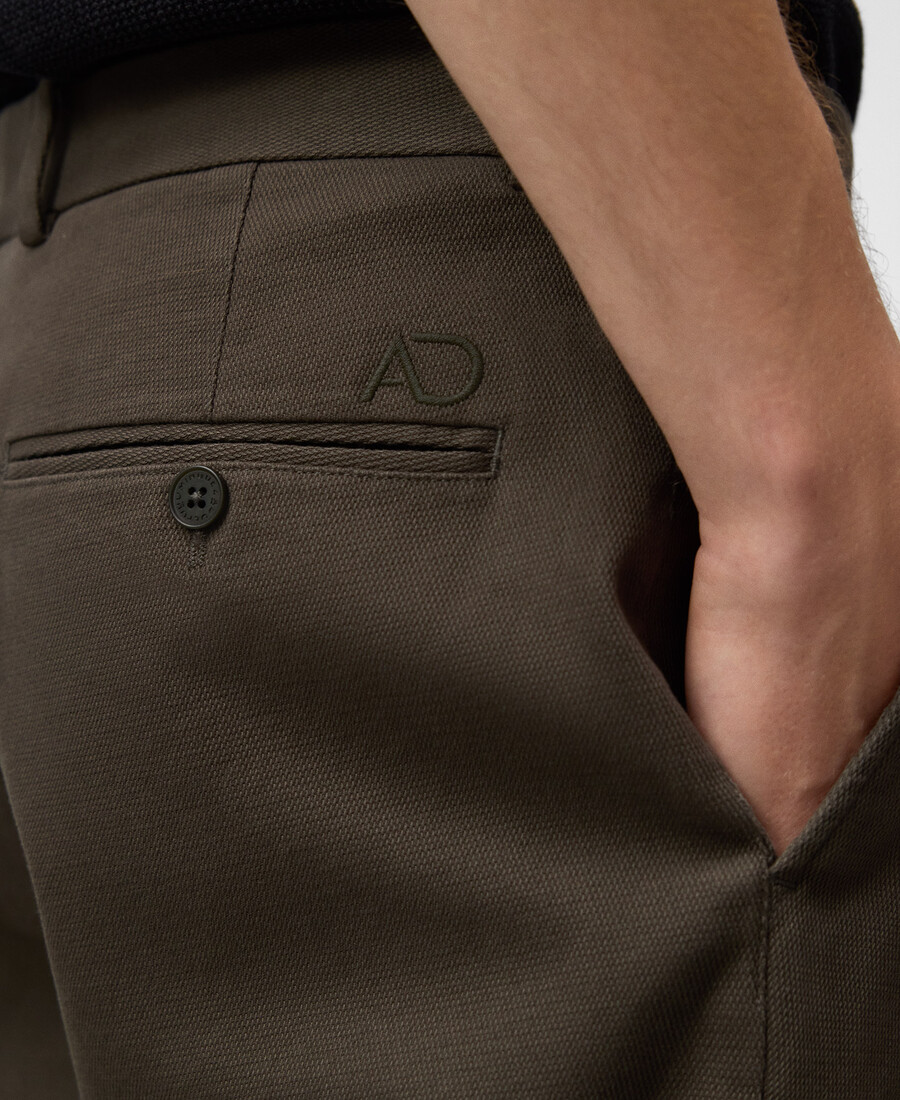pantaloni chino regular fit da uomo