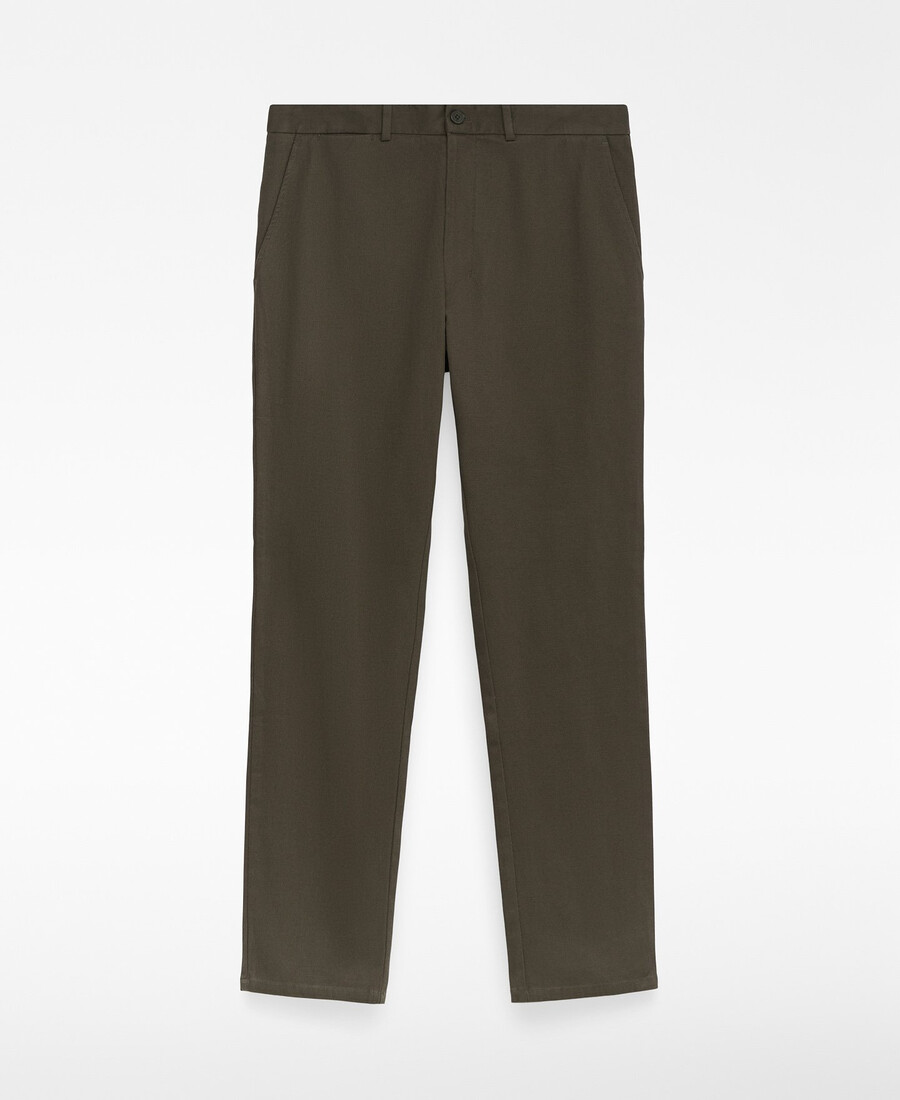 pantaloni chino regular fit da uomo
