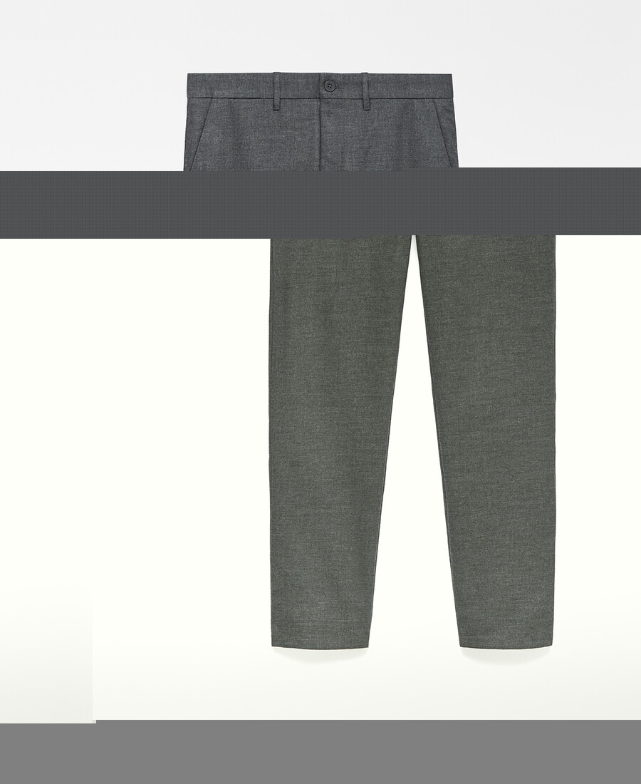 pantaloni chino regular fit da uomo
