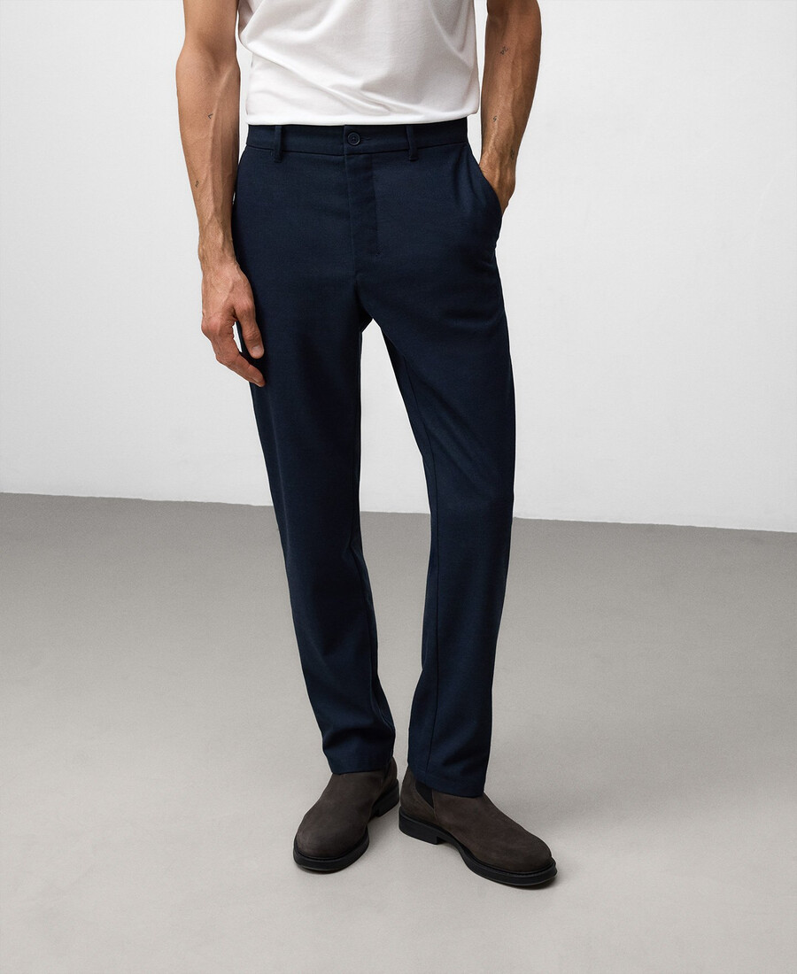 pantaloni chino regular fit da uomo