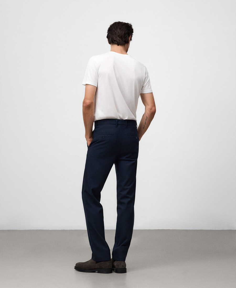 pantaloni chino regular fit da uomo