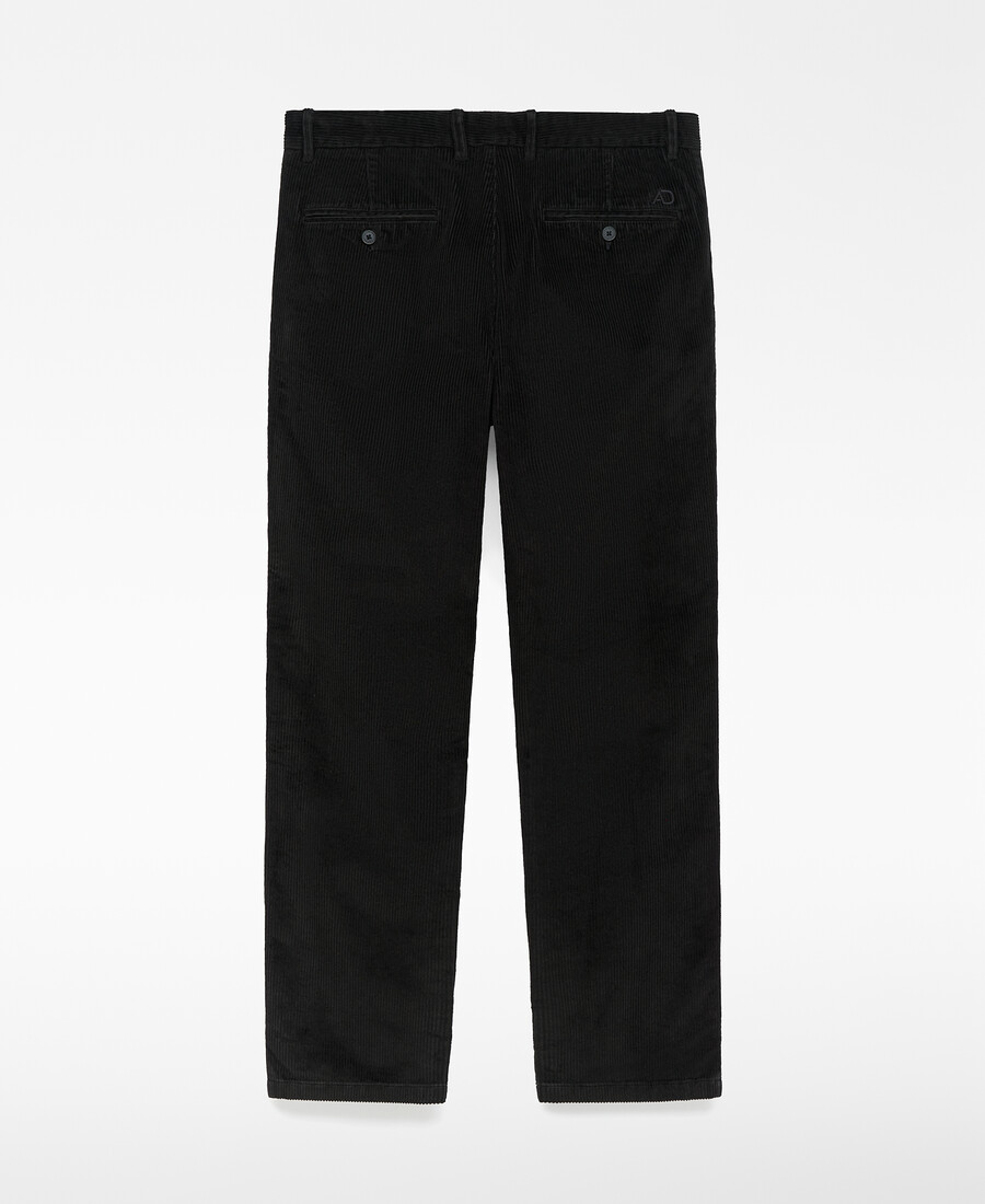 pantaloni chino in velluto a coste regular fit da uomo